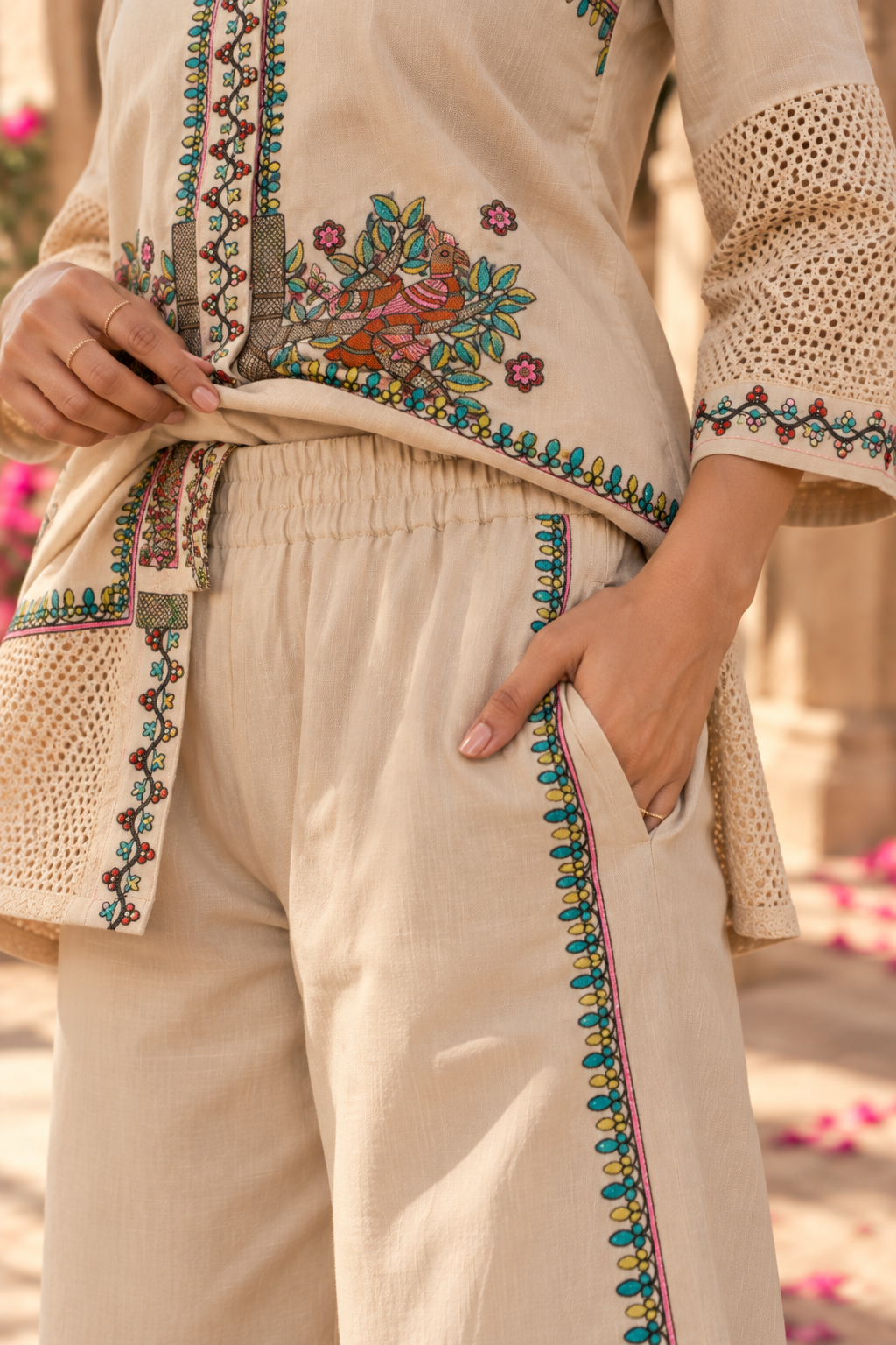 Cambric Cotton Set