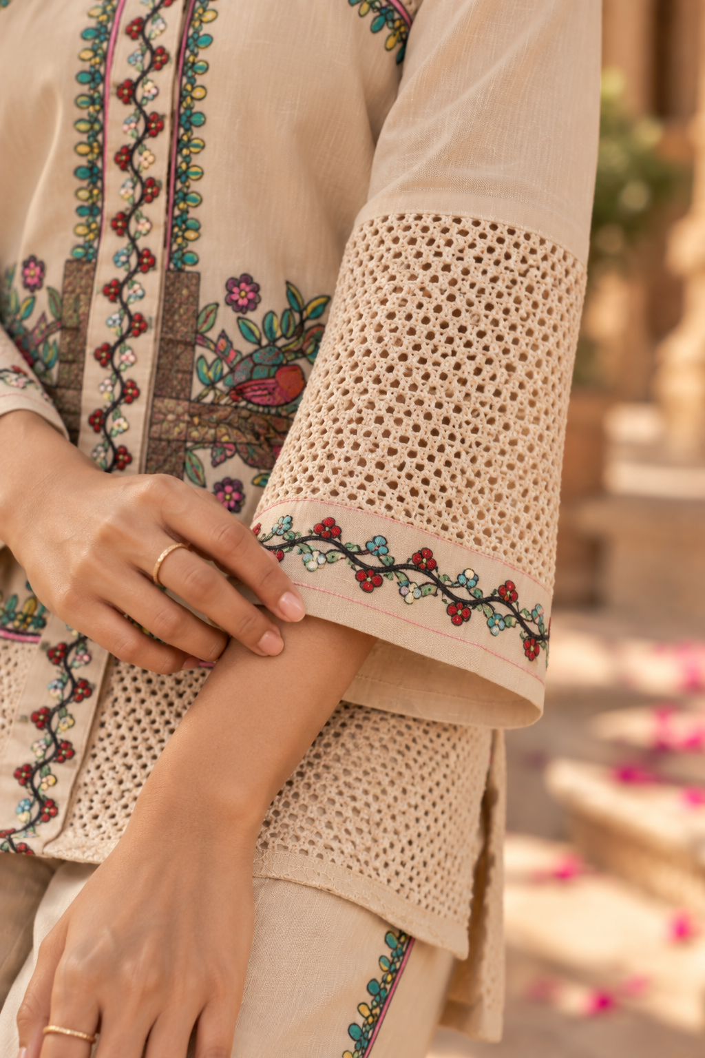 Cambric Cotton Set