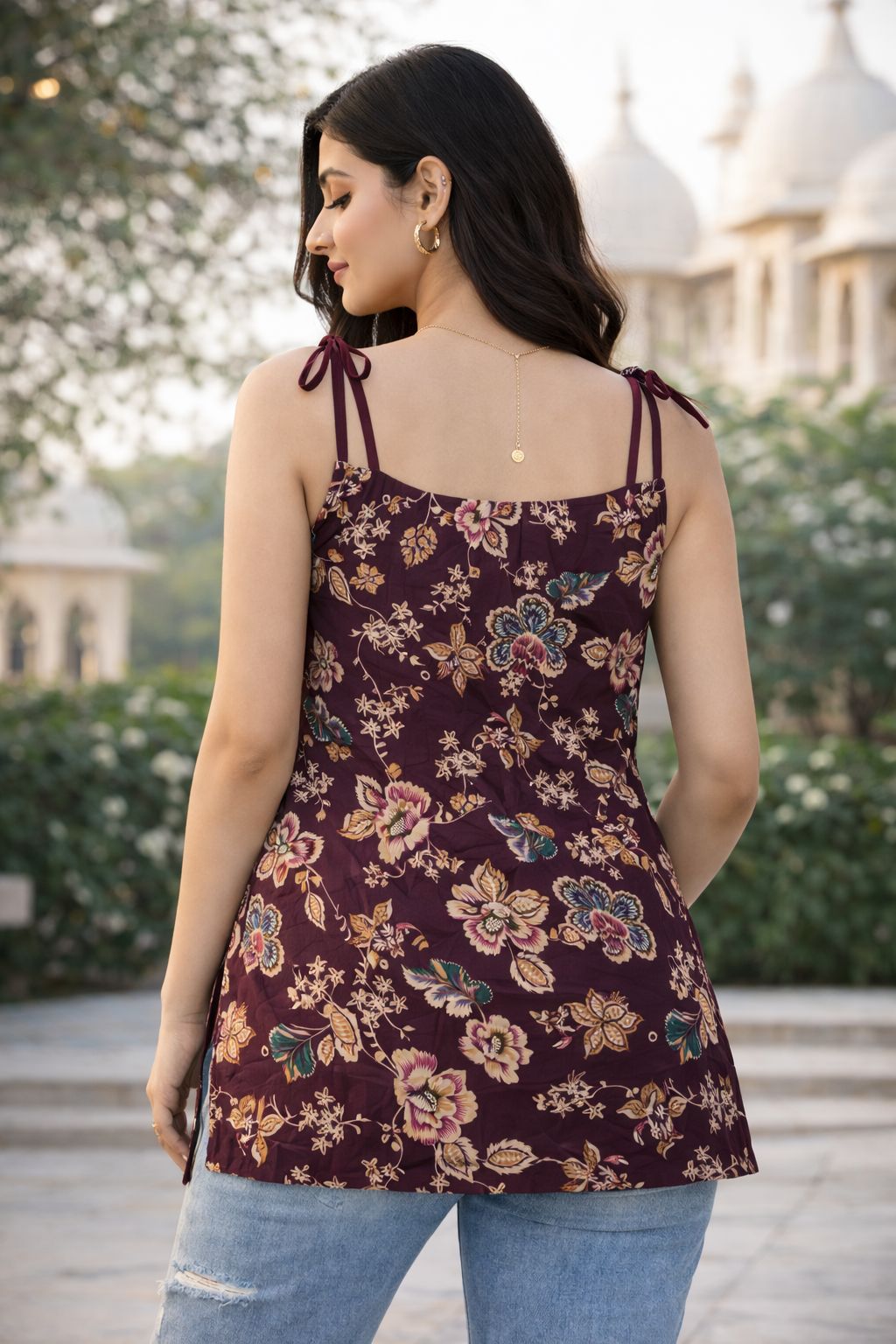 Tum Se Hi Floral Rosera Kurti