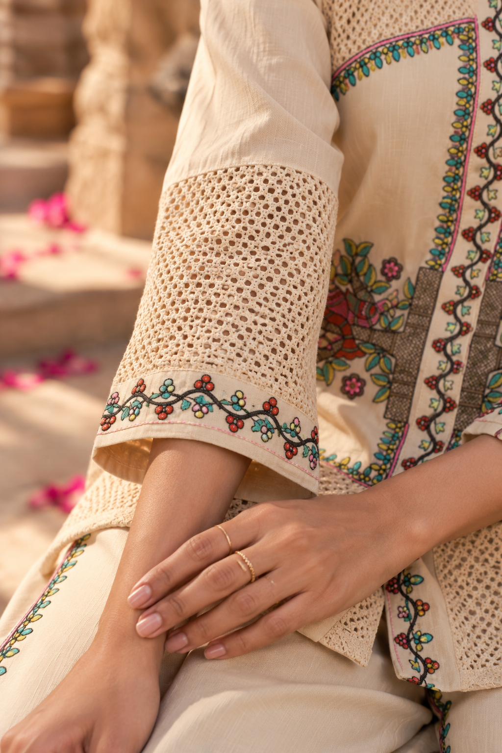 Cambric Cotton Set