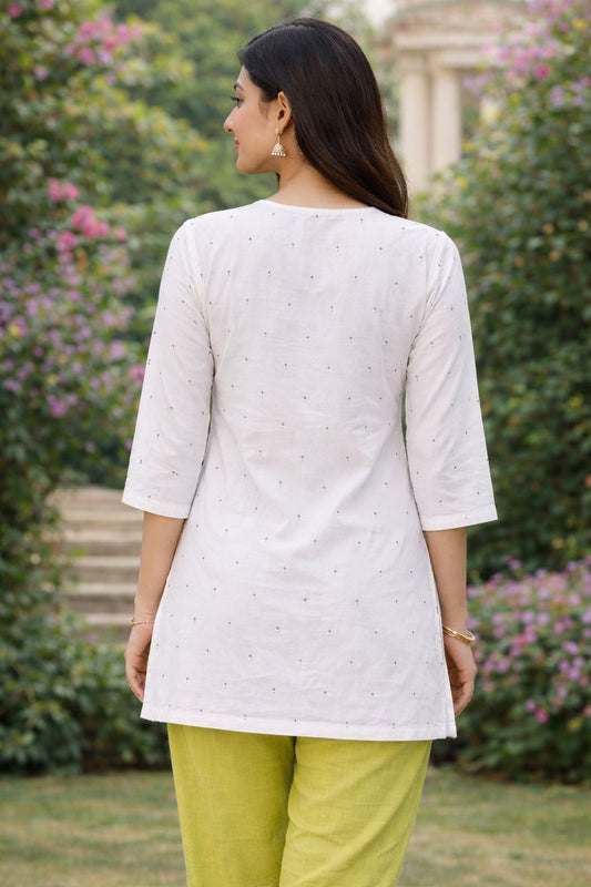 🤍 Dil Ko Karaar Aaya Rosera Kurti🤍