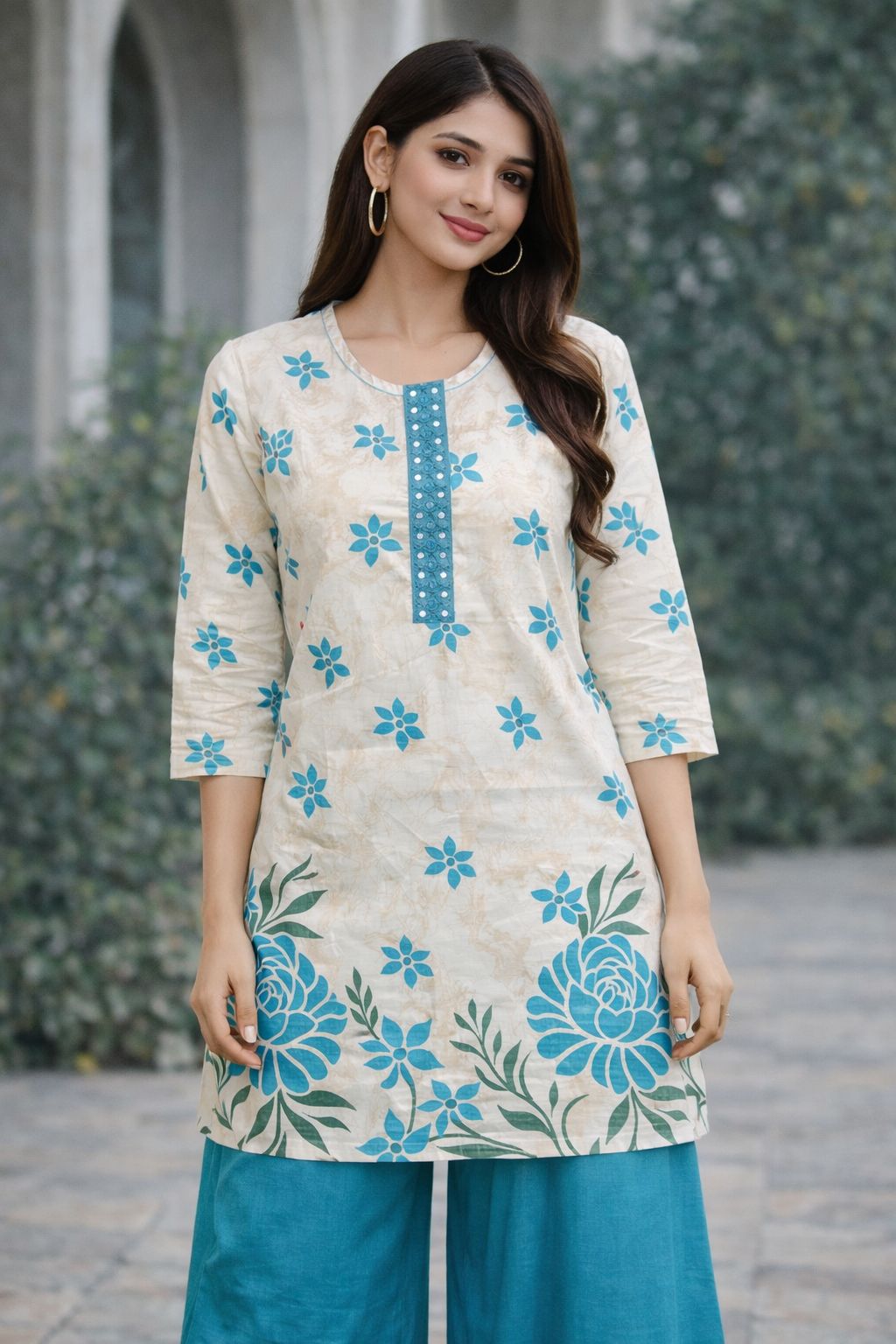 🌿 Enna Sona Rosera Kurti🌿