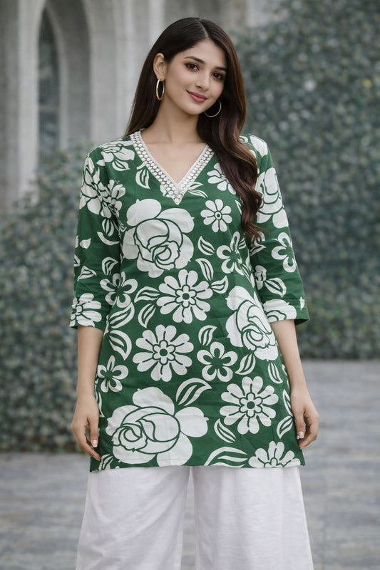 🌿 Tum mile dil khile Rosera Kurti 🌿