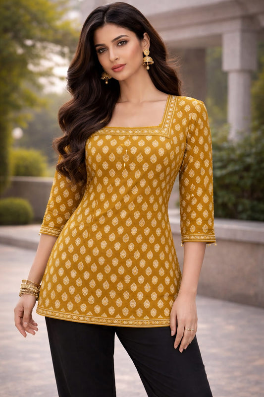 🌼 Subhanallah Rosera Kurti 🌼